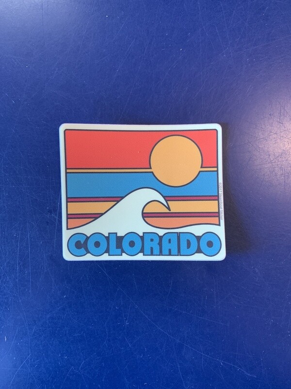 Retro Wave Pin