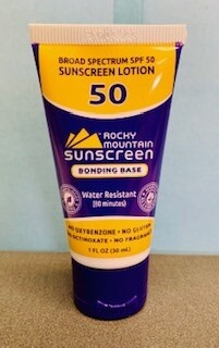 SPF 50 sunscreen