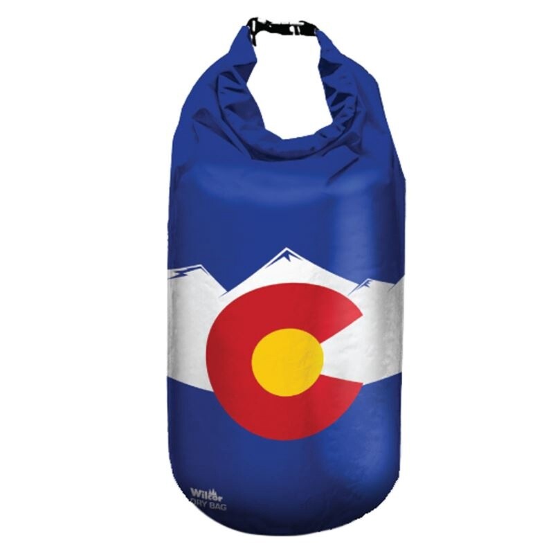 Wilcor 10 Liter Drybag, Style: CO Flag