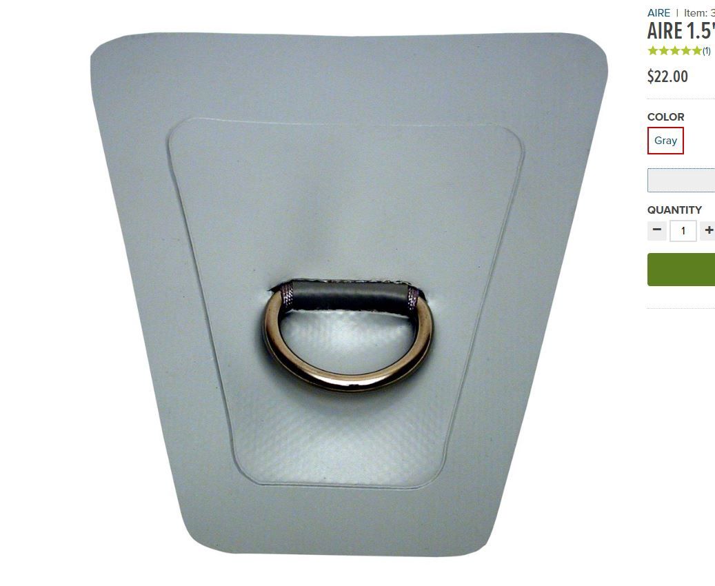 AIRE 1.5&quot; D-Ring PVC Patch