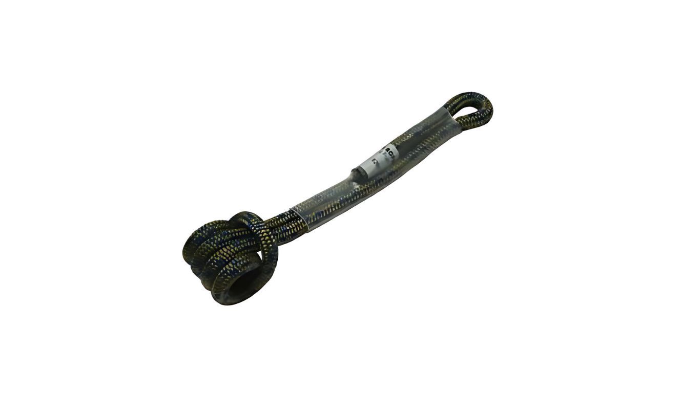 Sewn Prusik Loop, Diameter: 6.5MM, Length: 11&quot;, Color: Brown