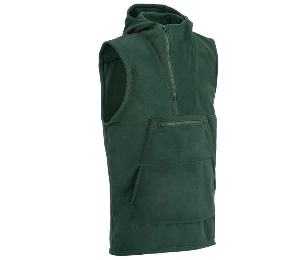 Anorak Vest, Color: Forest Green, Size: Medium