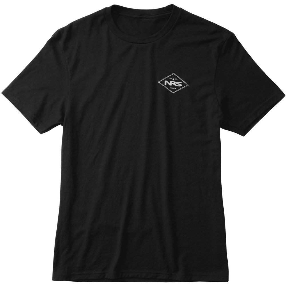 NRS M's Flagship T-Shirt, Color: Black, Size: S