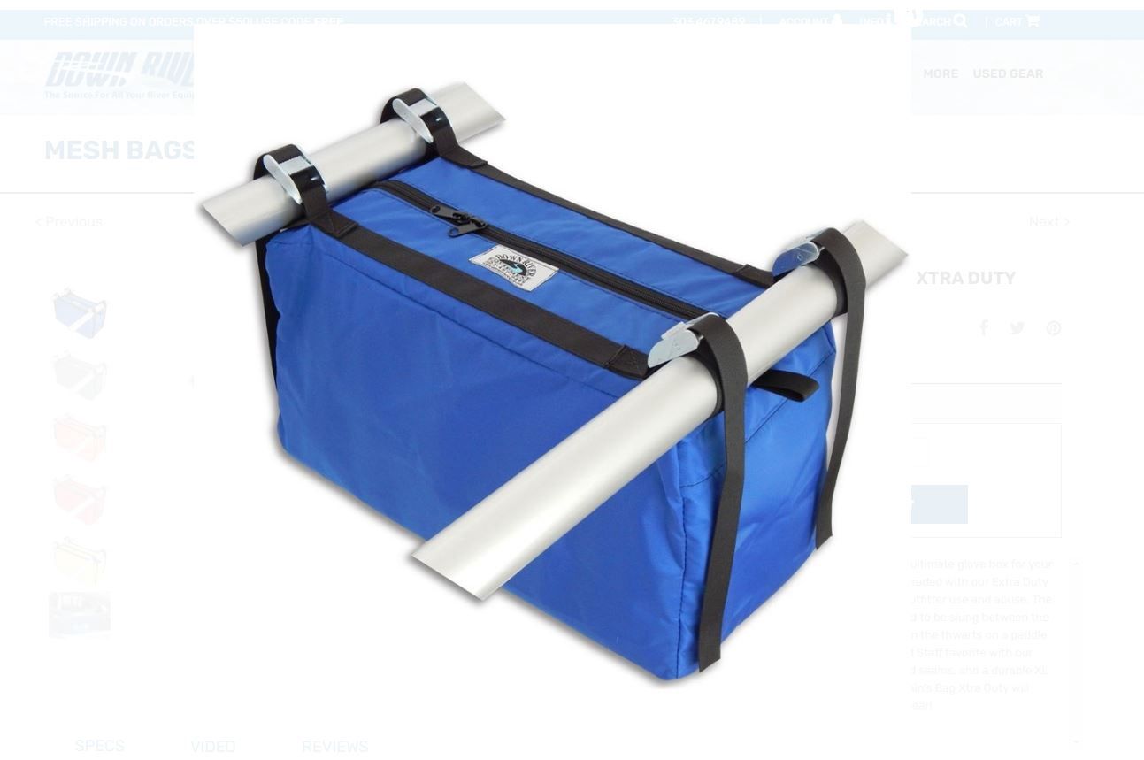 Captain's Bag Xtra Duty, Color: Blue