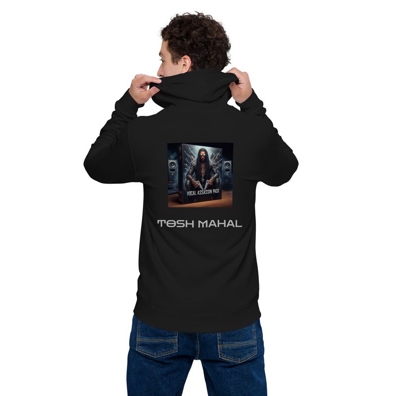 RnB Vocal Assassin by Tosh Mahal - Unisex Zip Hoodie