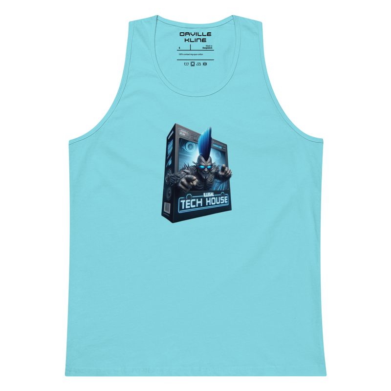 Illegal Tech House by Orville Kline Men’s Premium Tank Top