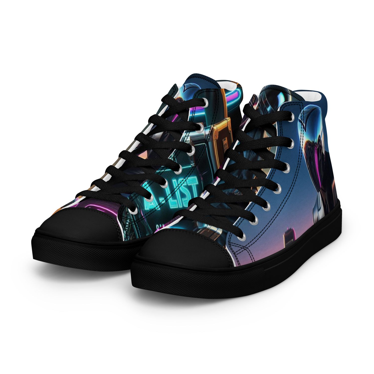 RΛJΛ BΛNGZ iT - Men’s high top canvas shoes
