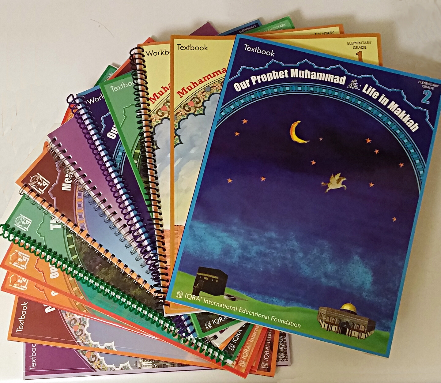 Iqra Six Level Seerah Textbook+Workbook Series