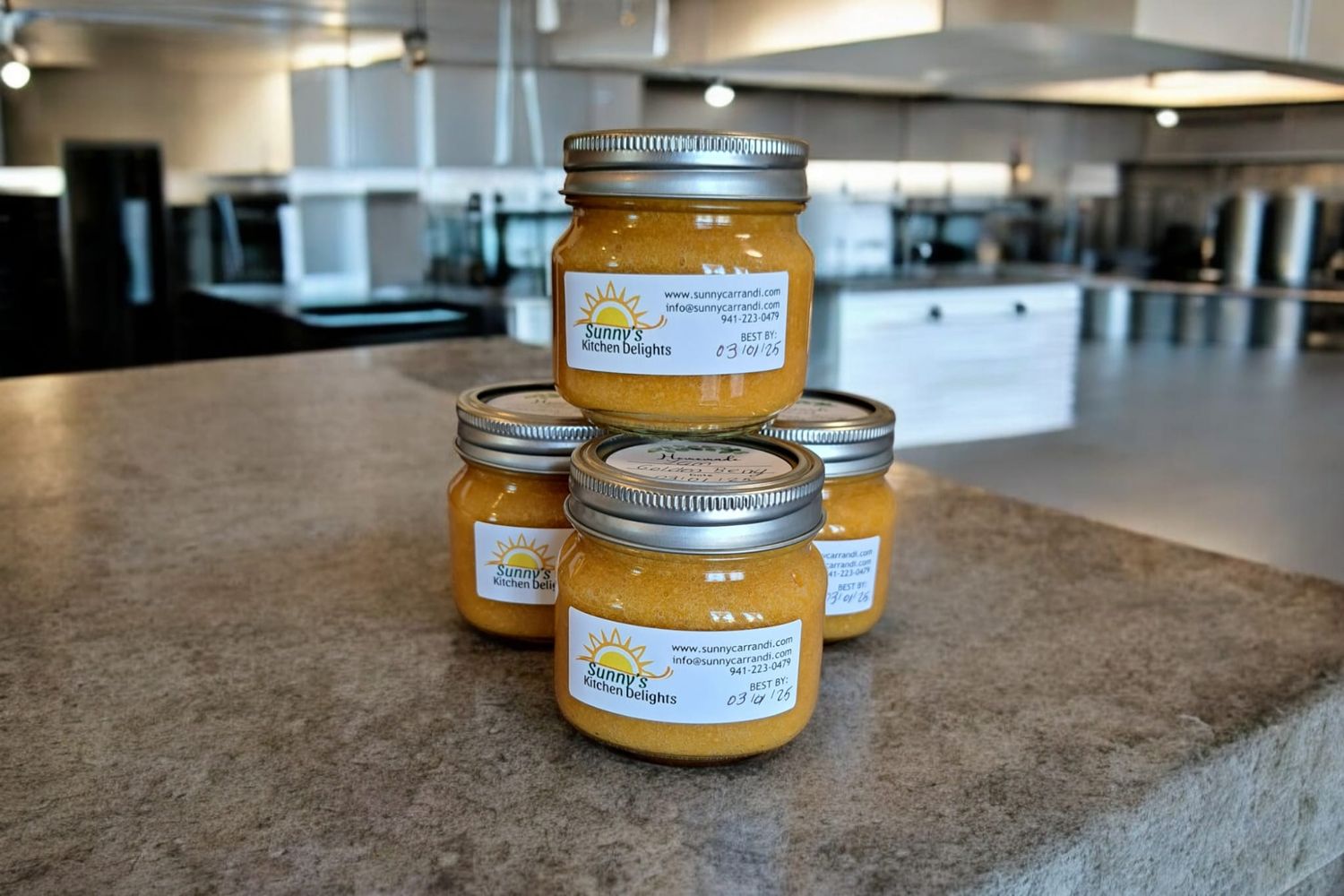 Golden Berry Jam / Uchuva Jam