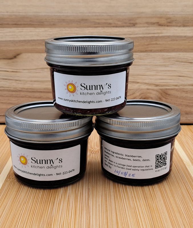 Beets Jam – Small Batch, Low Sugar & Sugar-Free Options