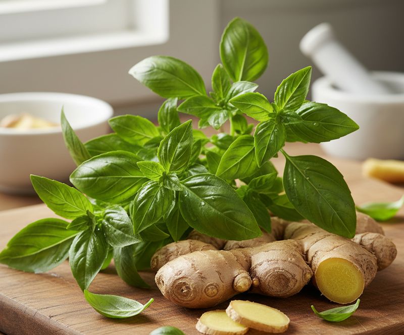 Ginger Tulsi Jam Ginger Tulsi Jam