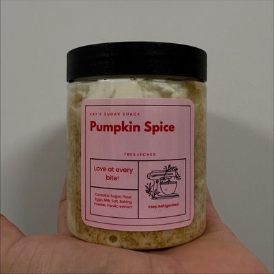 🍰 Pumpkin Spice Tres Leches — A Fall Collaboration by Sunny’s Kitchen Delights & Kay’s Sugar Snack (ONLY FOR A GIFT BOX OR GIFT BASKET)