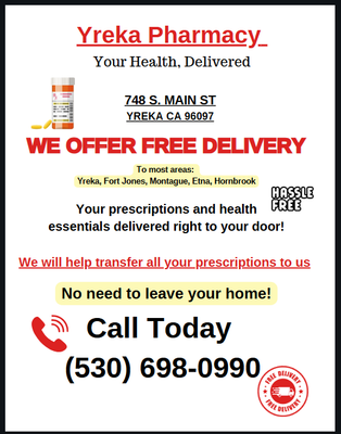 YREKA 4000 FLYERS