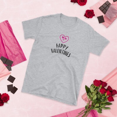 Short-Sleeve Unisex T-Shirt (Happy Valentines Special)