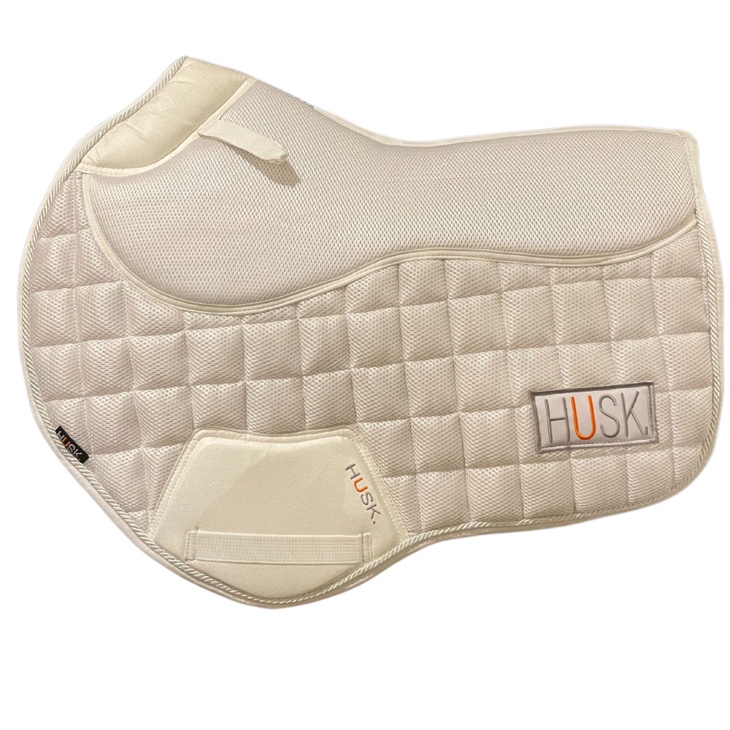 White Pro Comfort Air Saddle Pad