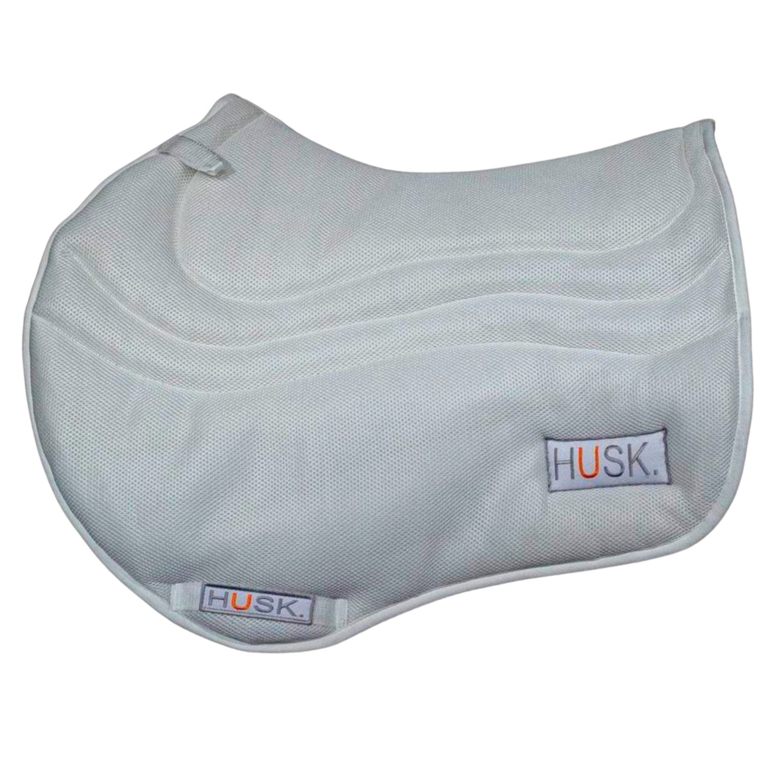 White Basic Comfort Air Saddle Pad