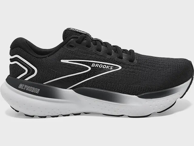 Womens Brooks Glycerin 21 Black/White 090