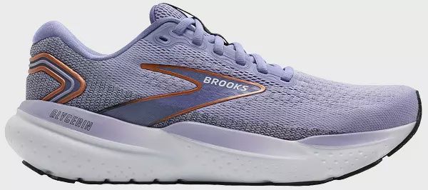 Womens Brooks Glycerin 21 Purple/White 544