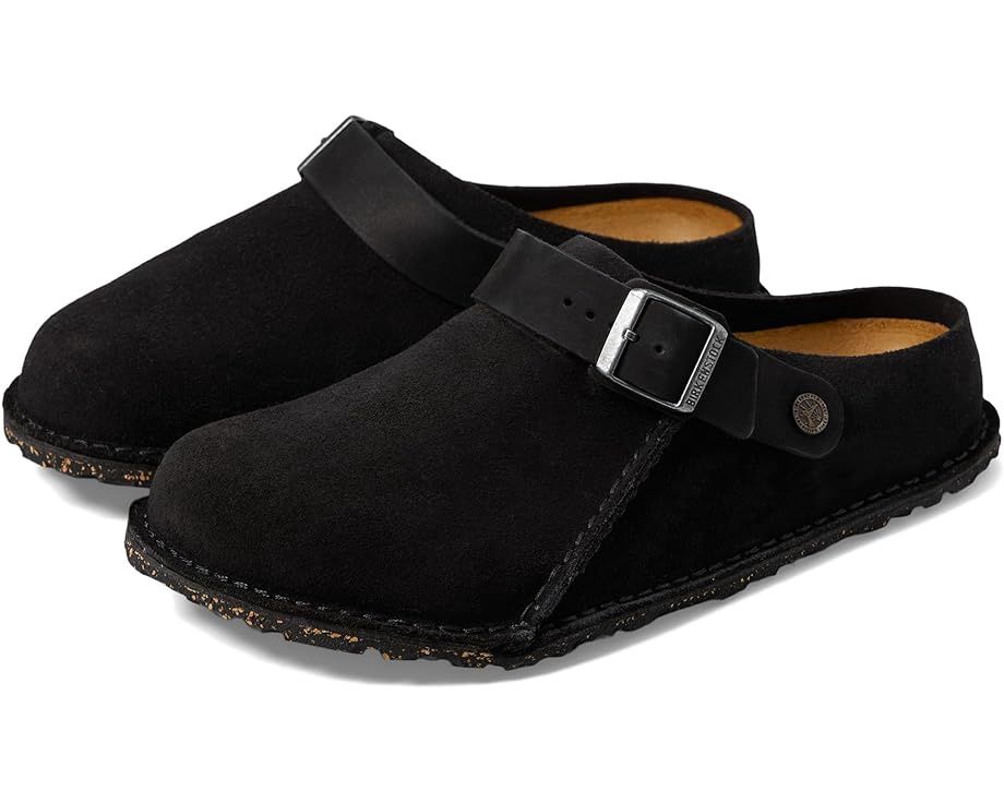 Birkenstock Lutry Premium Suede Black