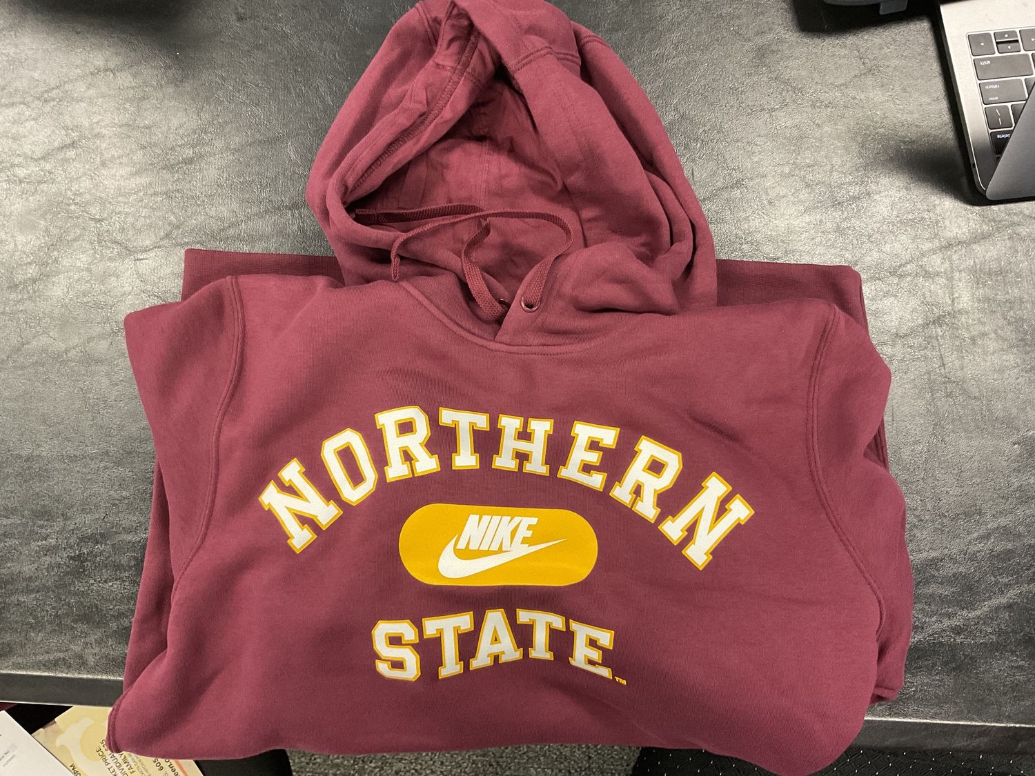 Men’s Northern State Nike Hoodie Maroon