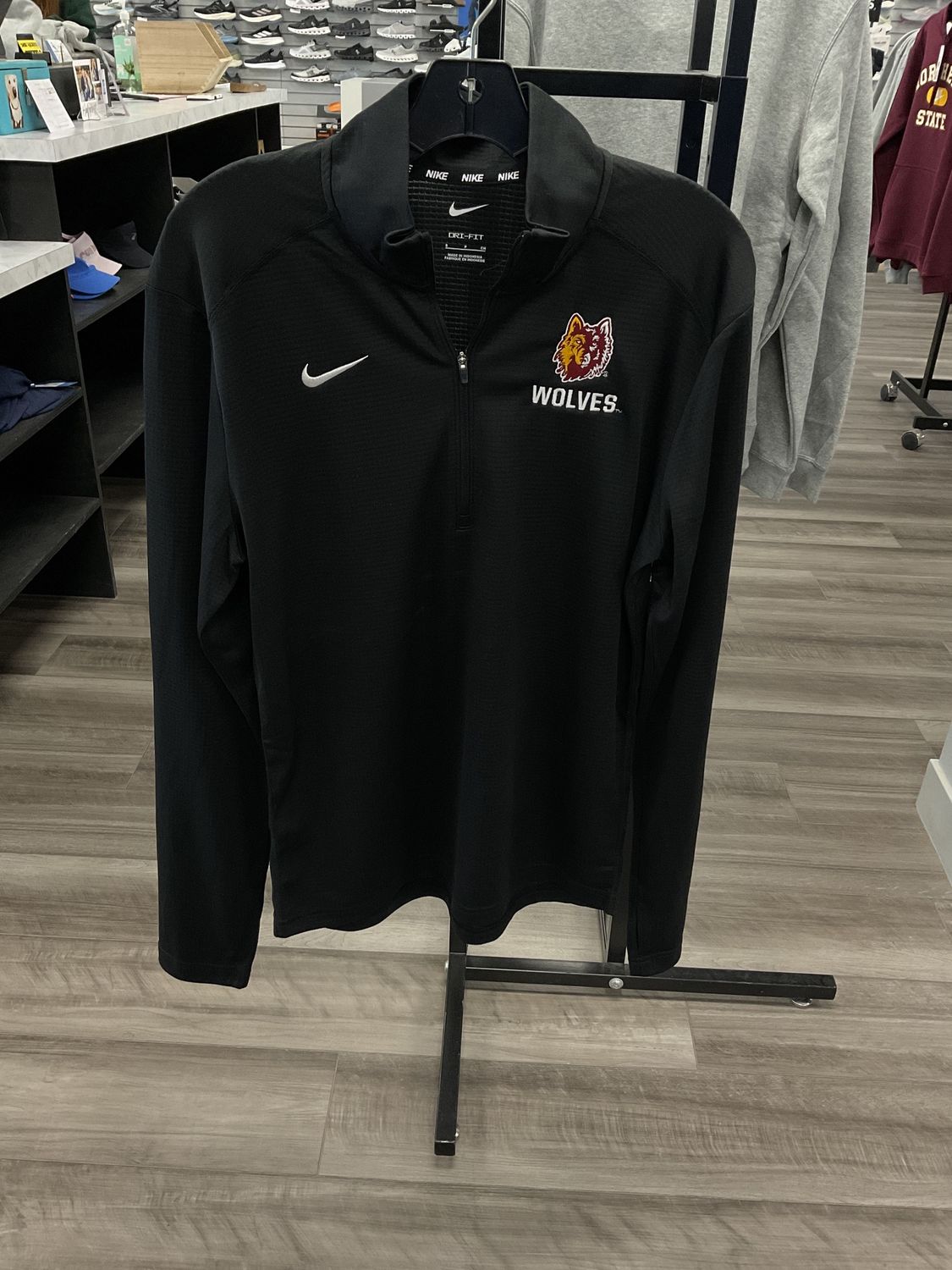 NSU Pacer 1/4 Zip Black