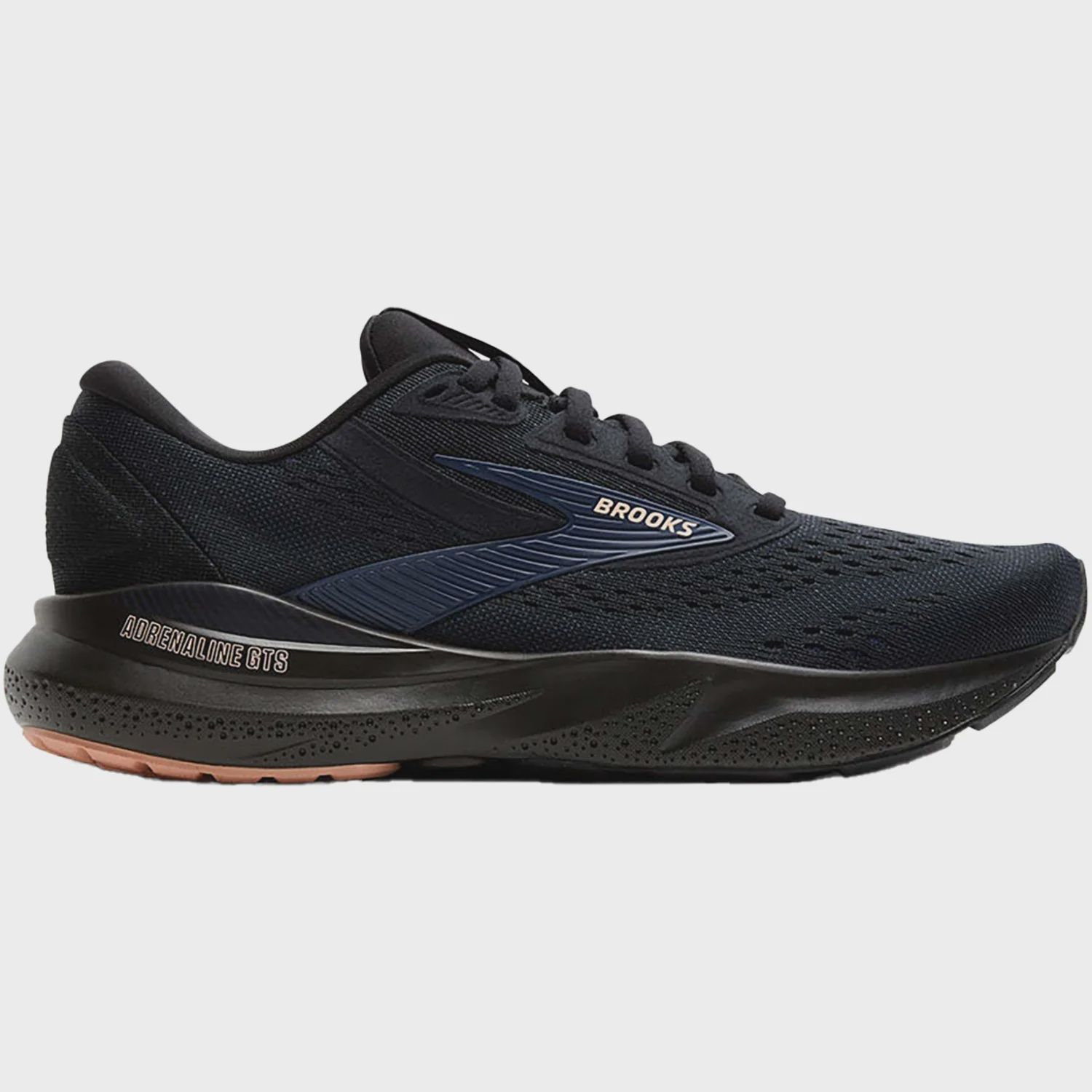 Women’s Brooks Adrenaline GTS 24 Black/Peacoat/Peach