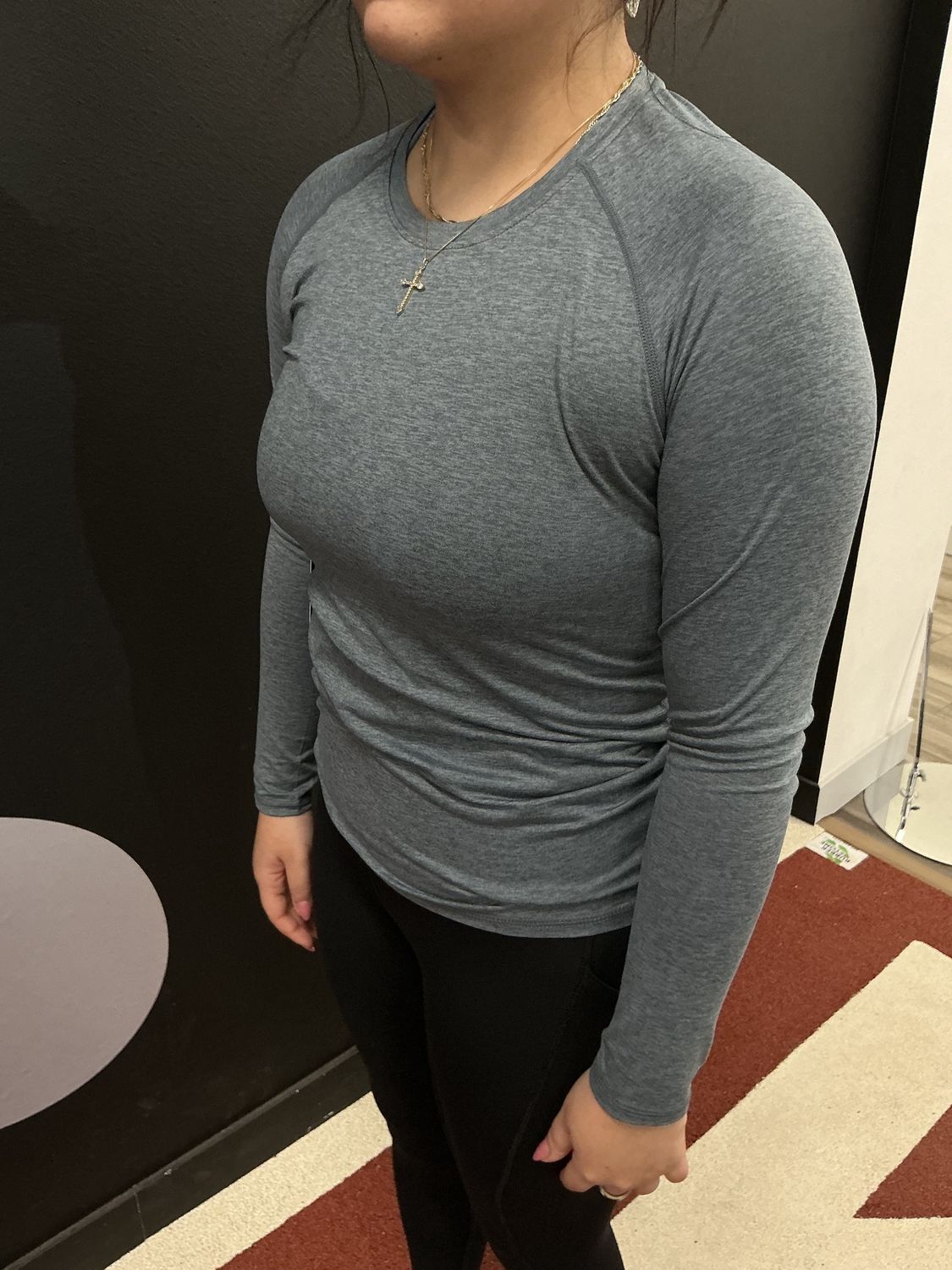 Women’s Performance Tech Long Sleeve Mirage Blue