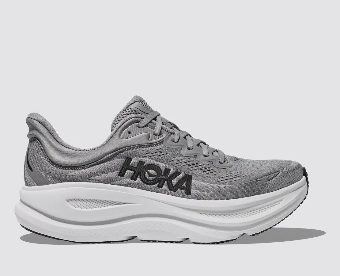 Men’s Hoka Bondi 9 Galactic Grey/Stellar Grey