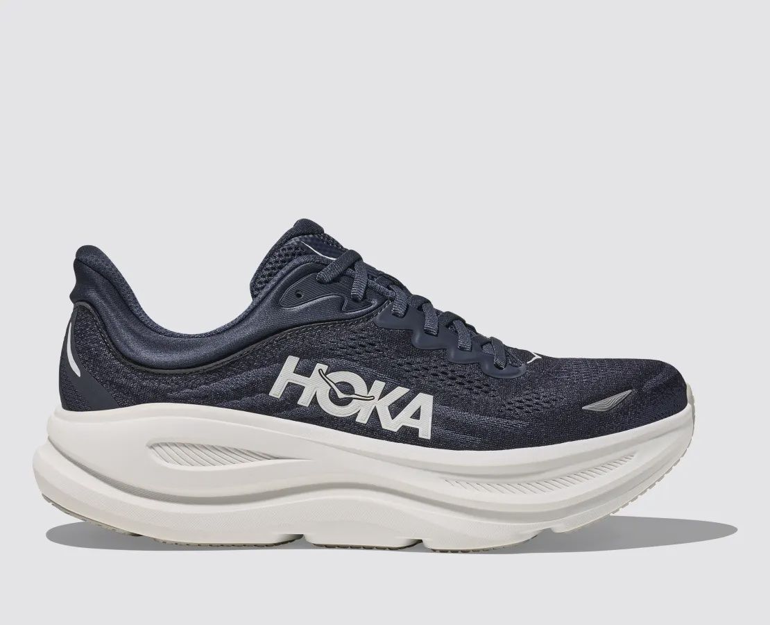 Men’s Hoka Bondi 9 Navy/White