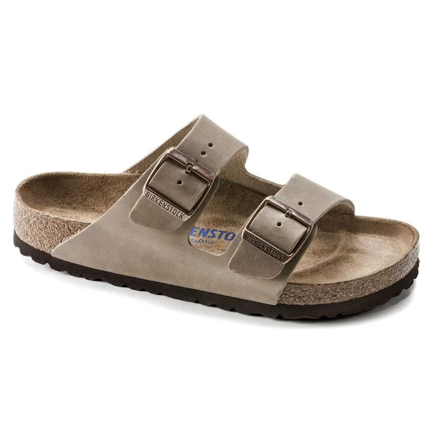 Women’s Birkenstock Arizona Tabacco Brown Soft Footbed