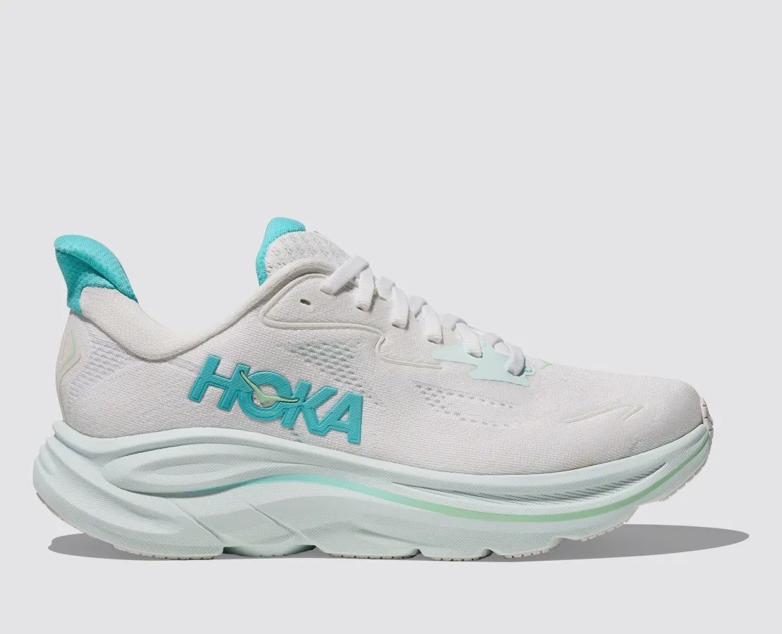 Women’s Hoka Clifton 10 White/Cielo Blue