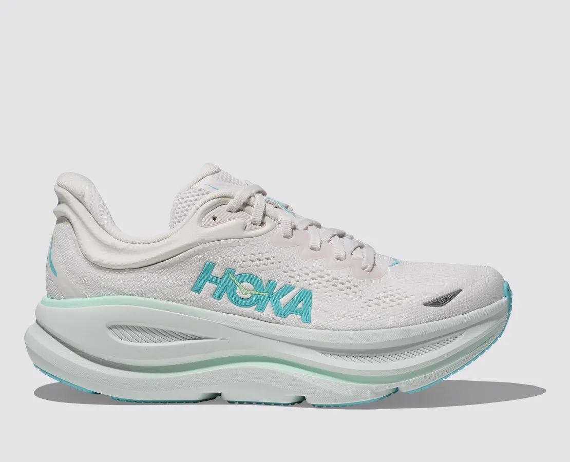Women’s Hoka Bondi 9 Frost/Cielo Blue