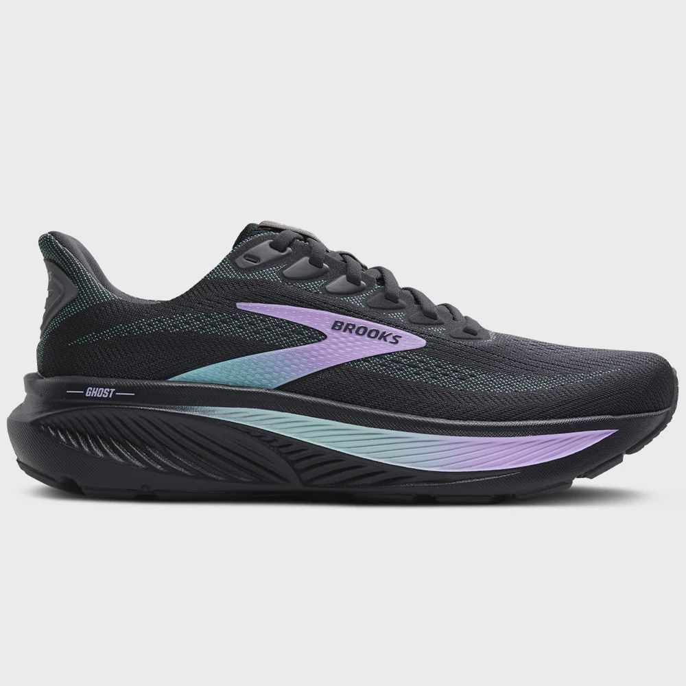 Women’s Brooks Ghost 17 Grey/Clearwater/Purple
