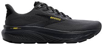 Mens Brooks Ghost 17 Ebony/Black/Yellow