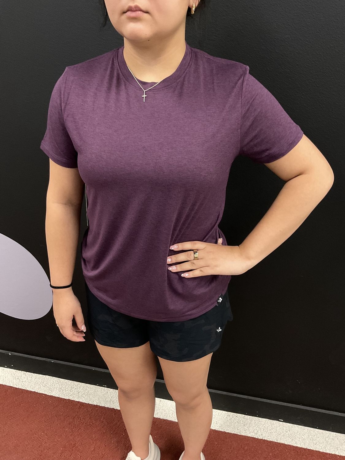 Women’s Short Sleeve Classic Fit Purple