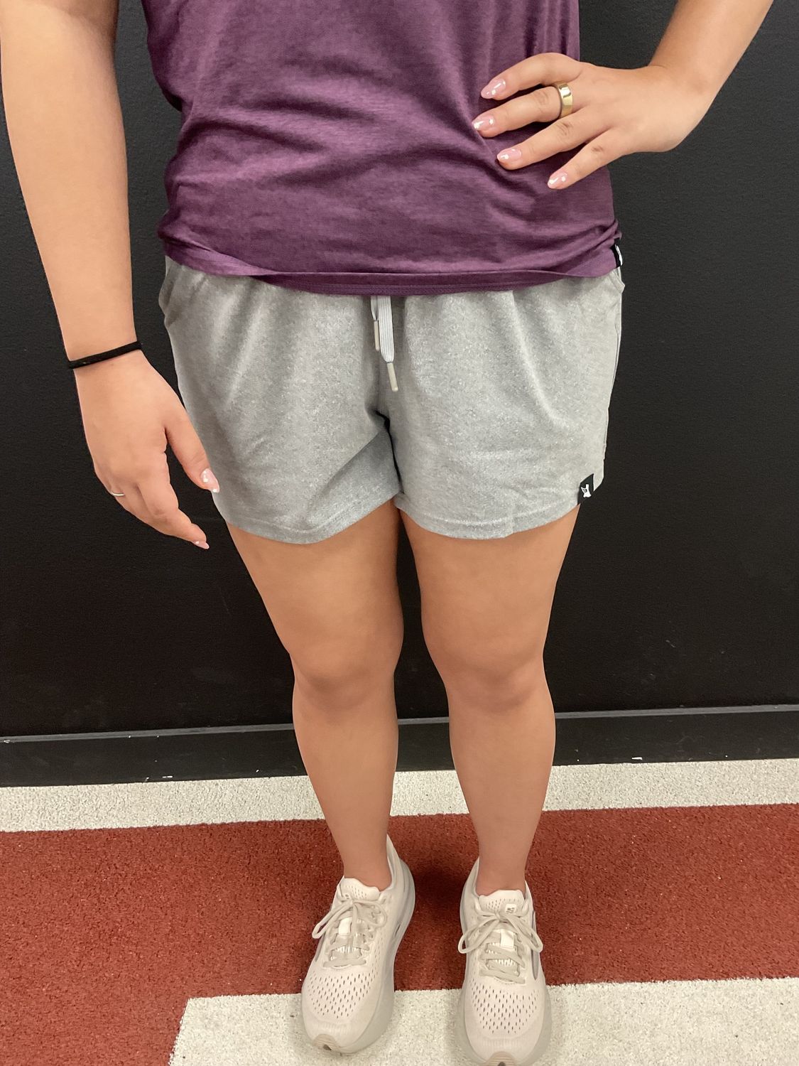 Women’s Tech Jogger Short Grey