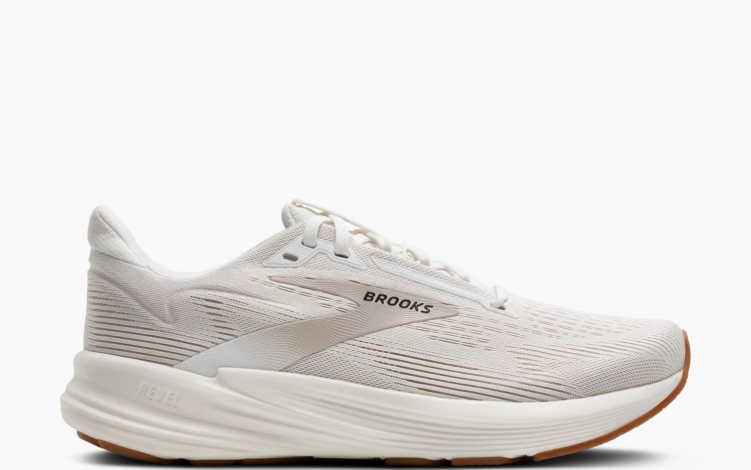 Women’s Brooks Revel 8 White/Chateau Grey