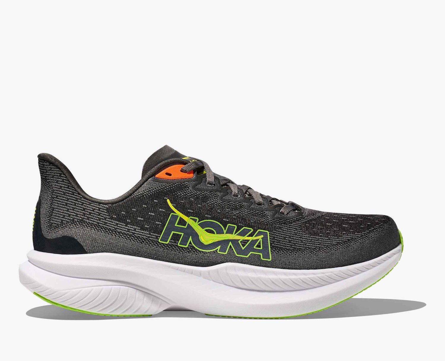 Men’s Hoka Mach 6 Gravel/Asphalt Grey/Green