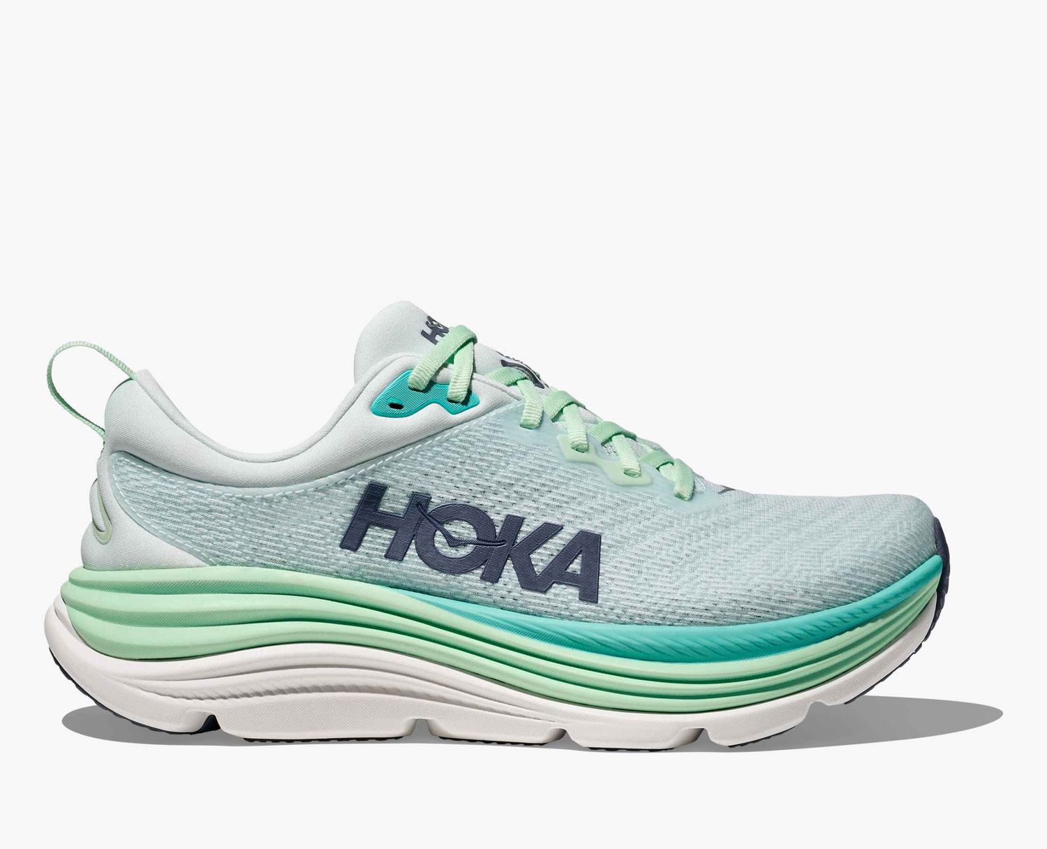 Women’s Hoka Gaviota 5 Snow Melt/Cielo Blue