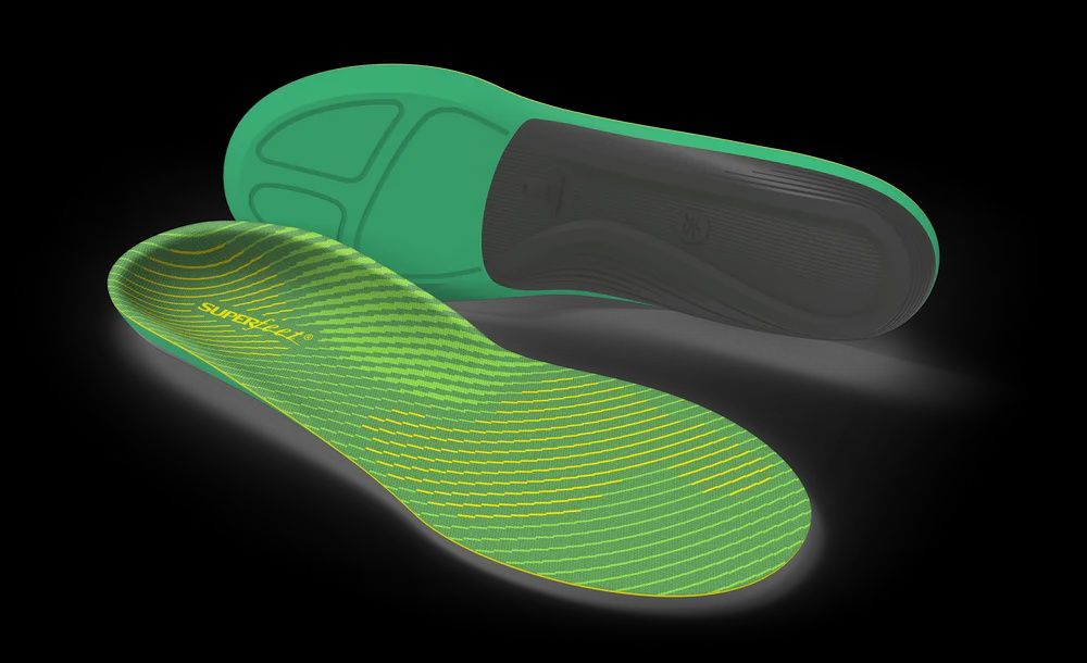 Superfeet Run Support High Arch - Green