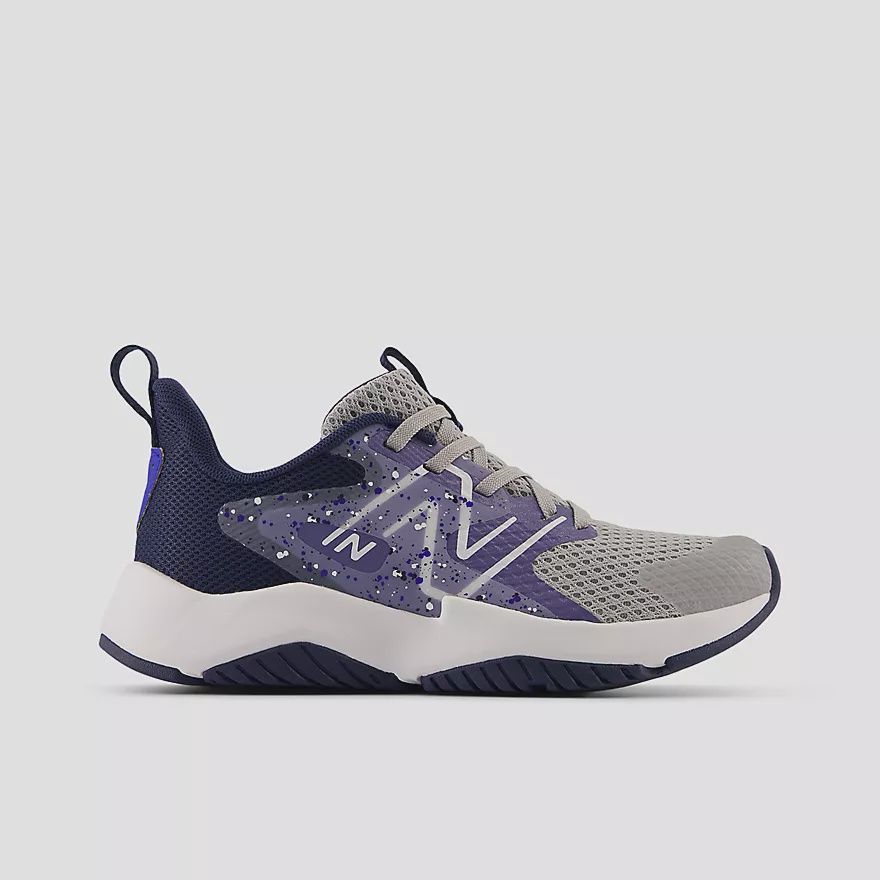 Kids New Balance Rave Runv2 Grey/Blue