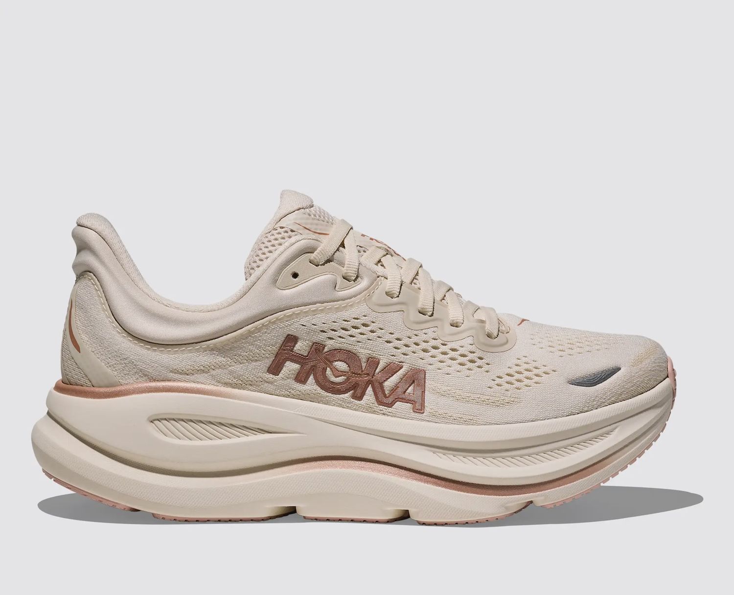 Women’s Bondi 9  Oatmilk/Rose Gold