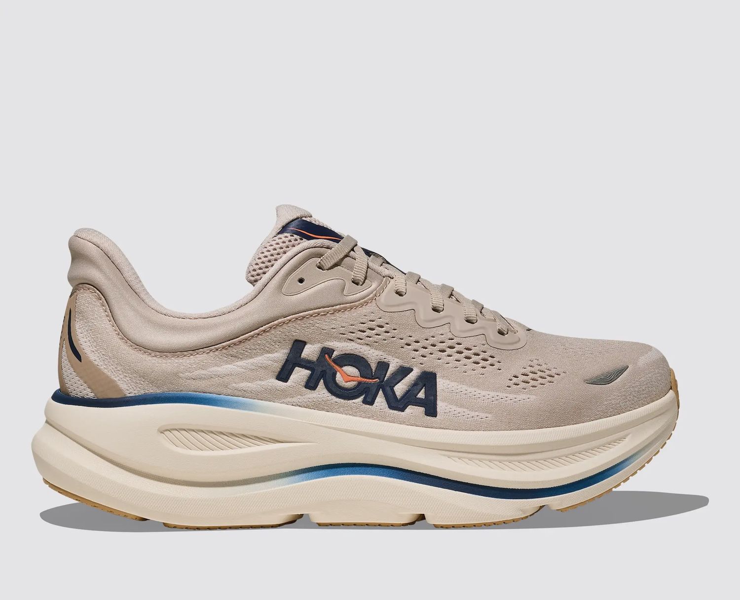 Men’s Hoka Bondi 9 Stucco/Grout