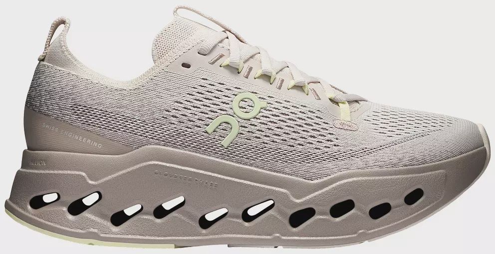 Women’s On Cloudsurfer Max Pelican/Limelight