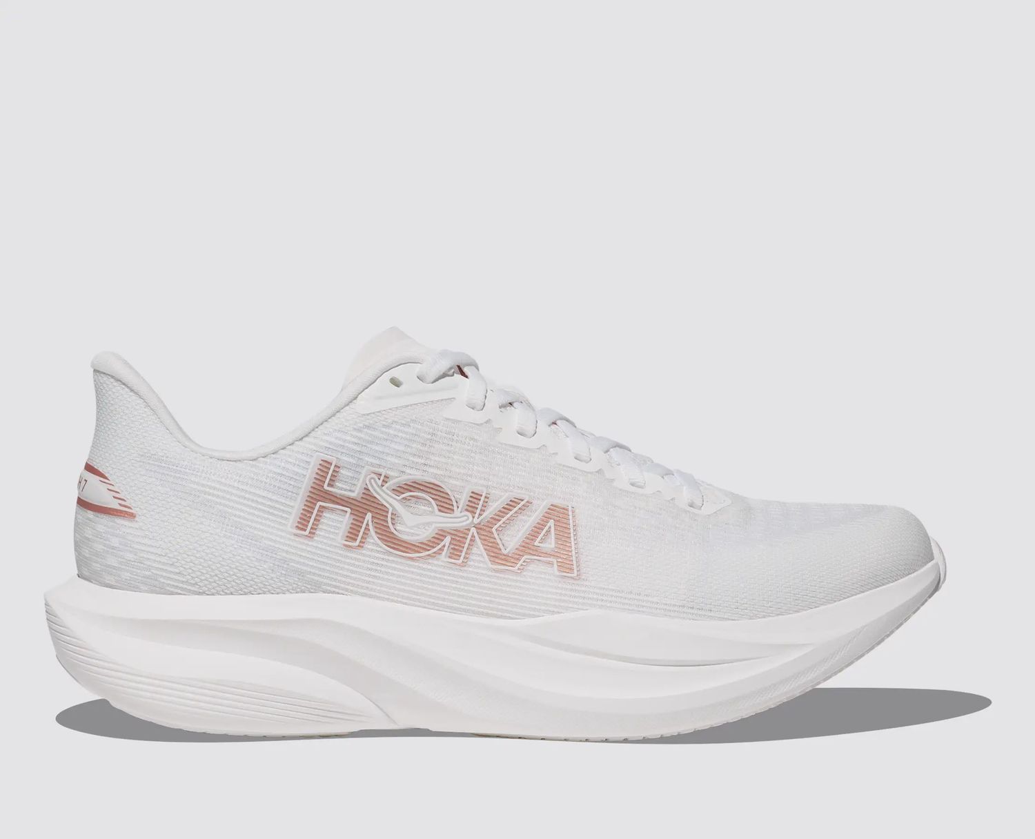 Women’s Hoka Mach 7 Frost/Rose Gold