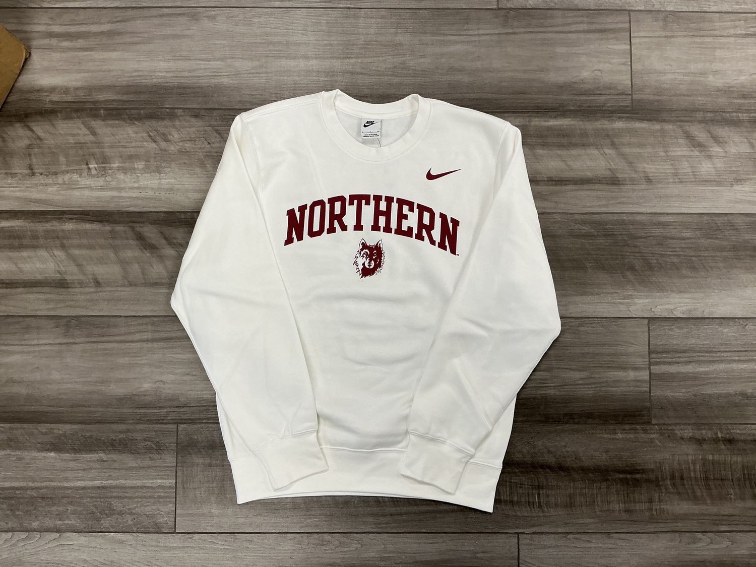 Northern Wolves Crewneck White Unisex
