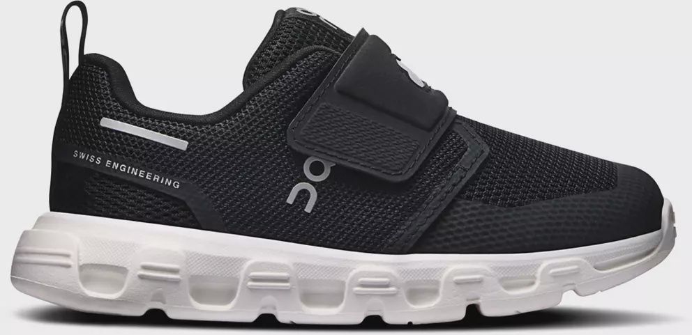 On Cloud Dash Kids Black/White