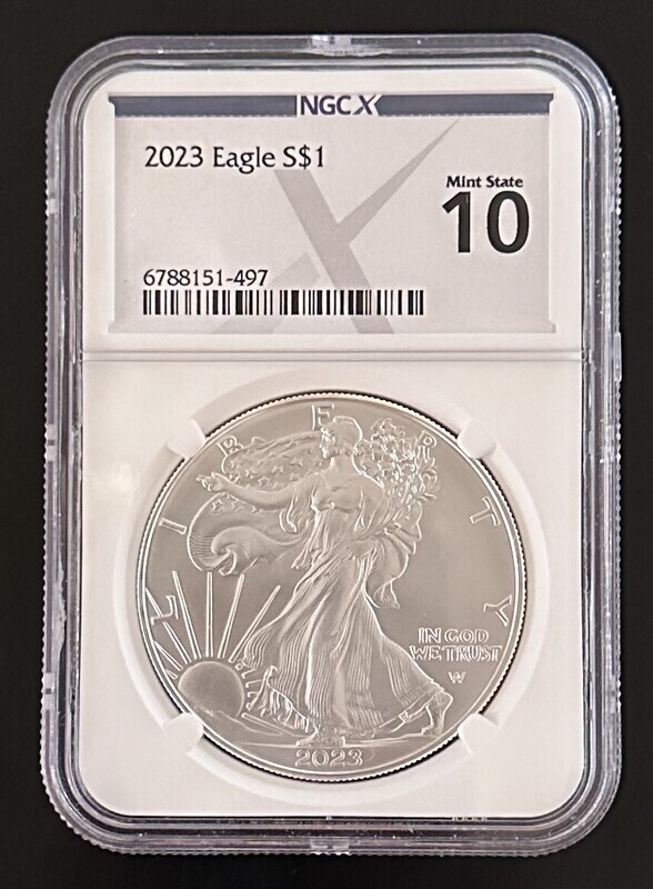 2023 NGCX $1 American Silver Eagle