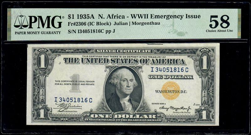 North Africa WWII  Emergency Notes