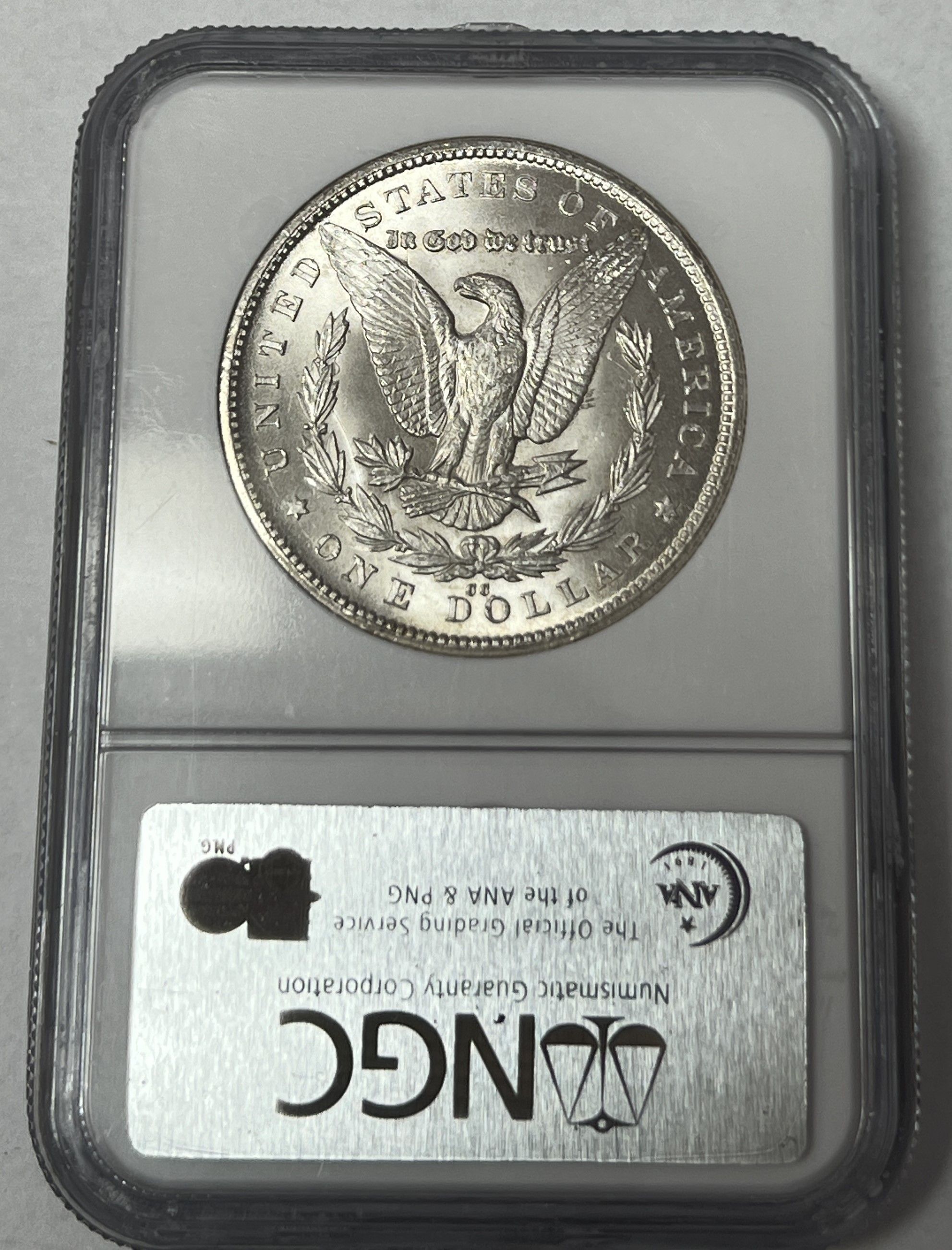 1880-CC $1 Silver Morgan PCGS MS 64